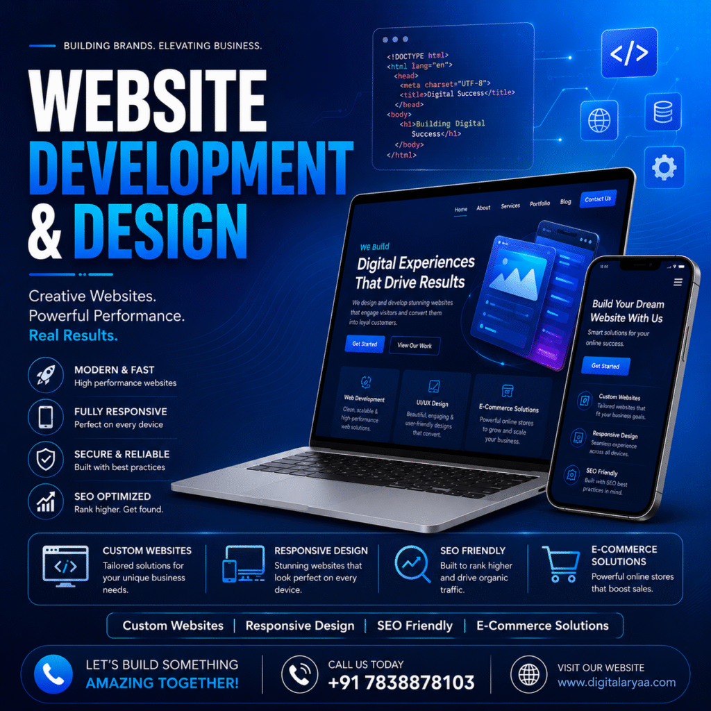 Website Development and Design